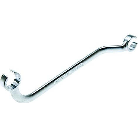 DOUBLE CLÉ OUVERTE POUR INJECTEUR DIESEL TUYAUX, 17 MM