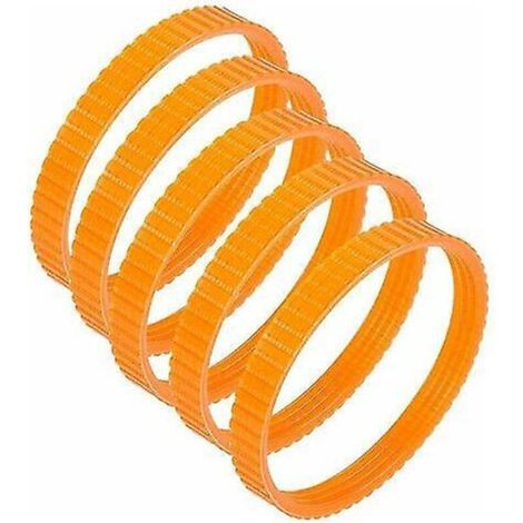 5 Pack 9.6mm Orange F-20a Electric Planer Drive Belt (1/4)