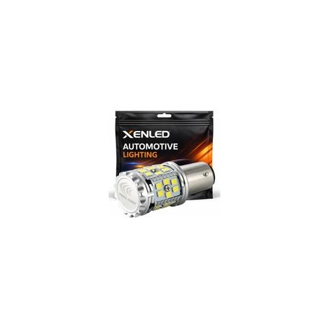 1x AMPOULE P21W XENLED V2.0 30 LED EPISTAR - CANBUS PERFORMANCE - BLANC LED 12V (1/5)
