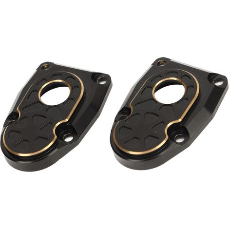 Protections de portillon en laiton noir pour la stabilité des portillons de direction Axial Capra SCX10 III AR45P 1/10 (1/5)