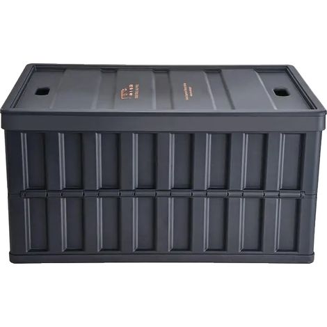 Aufbewahrungsbox, 65L Fassungsvermögen, stapelbares Design, Rot (1/2)