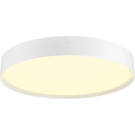 Plafonnier Decona Ø 42cm blanc - Capteur 3000K/4000K - 1008928