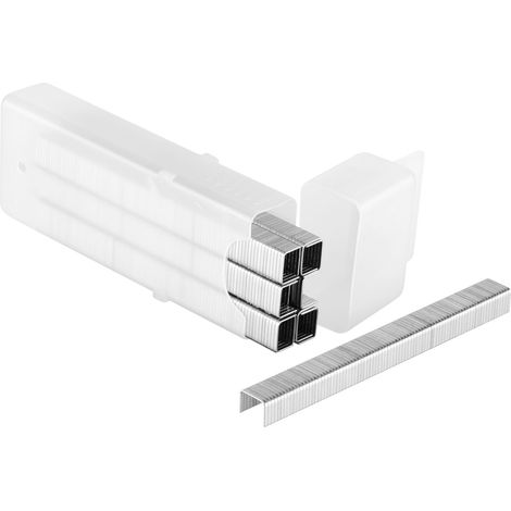 Stanley – Agrafes type G 8 mm pour agrafeuse portative – Boîte de 1000 pièces en acier galvanisé – Résistantes à la corrosion – 1TRA705T (1/6)