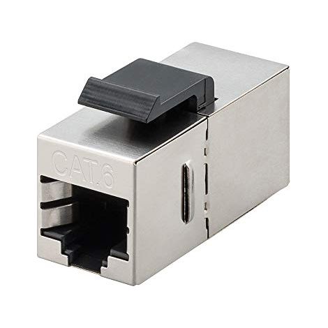 GOOBAY Accoppiatore RJ45 F/F STP Cat.6 Keystone (1/3)