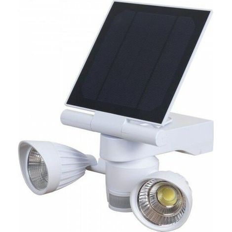 Proiettore solare LED 2x4 W - RIBIMEX - PRSPOTSOL5X2