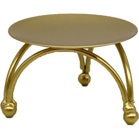 2pièces Bougeoir Intérieur Fer Bougeoirs Créatifs et Élégants Simples et Pratiques pour Décoration de Bureau et Extérieur (1/5)