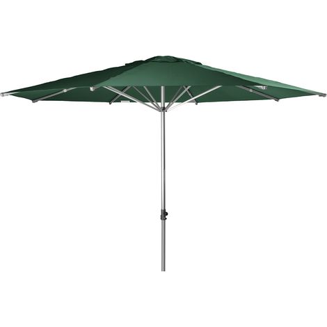Doppler Sonnenschirm/ Großschirm "Alu Expert Teleskop" Ø 4,00 m, dunkelgrün, ohne Volant, Bezug aus 100% Polyester, Gestell aus Aluminium, 17,1 kg (1/5)