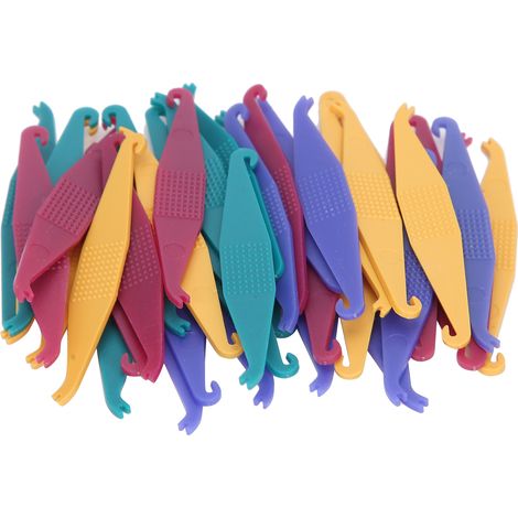40 Stück Kunststoff-Gummiapplikatoren für kieferorthopädische Zahnspangen (1/5)