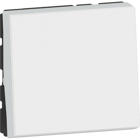 Poussoir inverseur à voyant 6A 250V blanc - LEGRAND - 073042