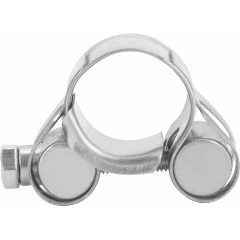 Stück Schlauchschellen aus Edelstahl 304, Befestigungszubehör zum manuellen Anziehen für Rohre mit 20-22 mm Durchmesser (1/5)
