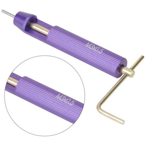 NALOOKAMIC Kit D'insertion Hélicoïdale Filetée M3 Kit Helicoil Kit de Réparation de Filetage M3 Insert en Acier Inoxydable pour les Pièces Nécessitant un Retrait Fréquent (lot de 50)