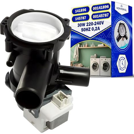 Drain Pump for Washing Machine 30W 00141896 00145787 (1/5)