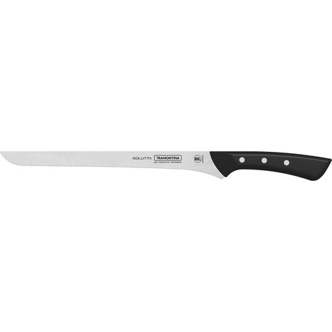 Tramontina coltello prosciutto Solutta acciaio inox nero 25 cm (1/5)