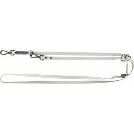 Ramal ajustable para perro Trixie CityStyle Gris claro S/M (1/4)