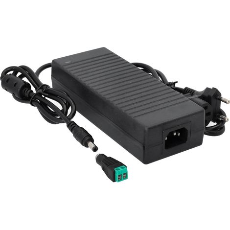 Jandei - Transformador 12VDC 100W 8,3A con enchufe interior IP20