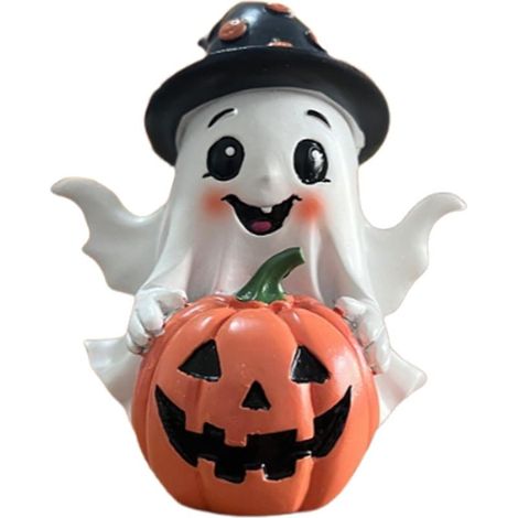 Halloween-Statue mit Tischdekoration aus Kunstharz – Kleine Figur (1/5)