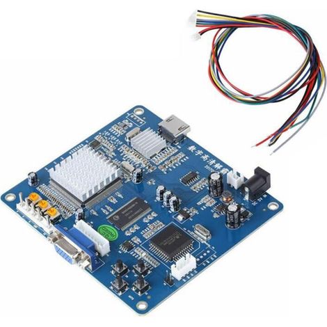 Convertisseur de Sortie VidéO HD VGA/RGB/CGA//YUV Vers Compatible pour la Arcade Blue Game Machine