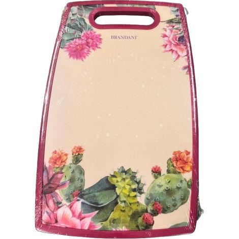 BRANDANI - TAGLIERE RETTANGOLARE 23x37 CM FLOREALE IN MATERIALE POLIPRIPILENO COMPOSITO