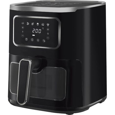 FREIDORA AIRE S7ACEITE DIG. 5L C/VEN NEGRA - ALFA DYSER (1/4)