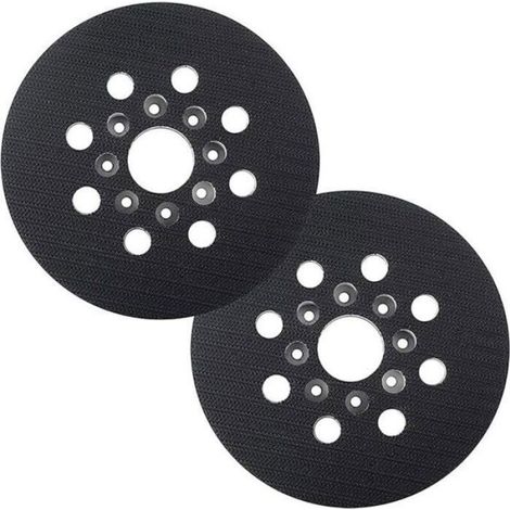 Patins Ponçage - 125 mm - Pour Ponceuses Excentriques - Lot de 2 (1/4)