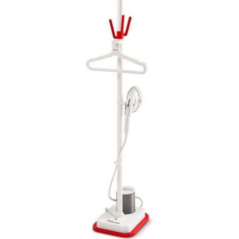 Polti GSF80R Vaporizador erguido de prendas 1,2 L 2000 W Rojo, Blanco (1/4)