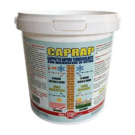 IDROPITTURA TERMOISOLANTE CAPRAP DIXI