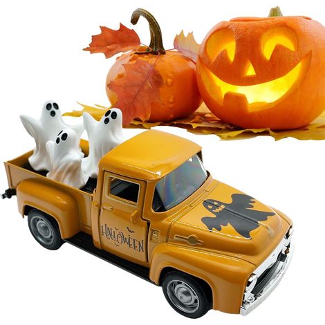 Halloween Lastwagen Dekoration Mini Niedliche Bauernhaus