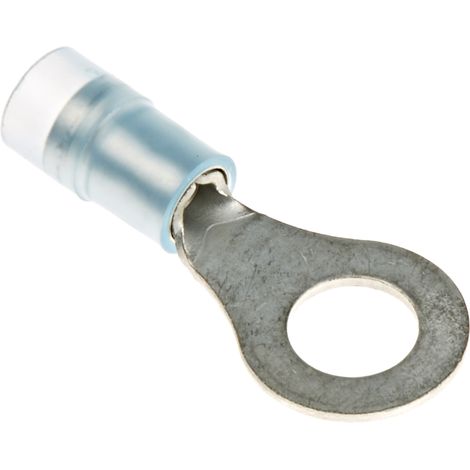 Cosses à œillet RS PRO, Isolé, Bleu, 2.5mm², M6 (1/4), 12mm (1/3)