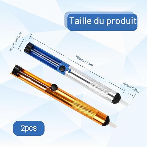 Desoldering Pump Desoldering Pump Vacuum Cleaner Soldering Motherboards Desoldering Electronic Components Repair Electronics (1/4)
