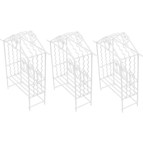 Lot de 3 mini‑portes cintrées fonte pour maison de poupée, déco jardin féerique micro‑jardin DIY (1/5)