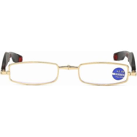 Lunettes de lecture pliables portables haute définition, rotatives à 360 degrés et anti-lumière bleue, pour les personnes âgées ( ) (1/4)