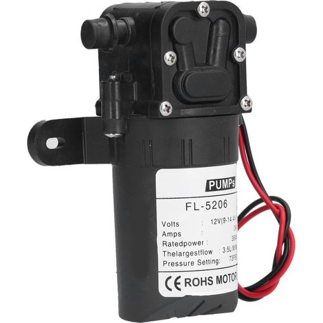Pompe à membrane à tube droit DC12V 36W 73PSI, accessoire pour pulvérisateur agricole électrique (1/5)