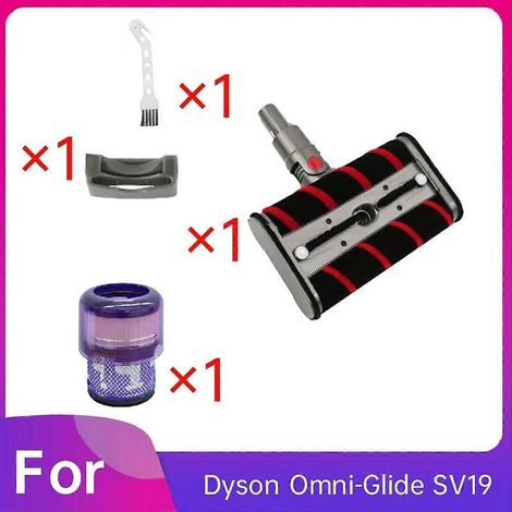 Tête de brosse rotative souple de rechange avec verrouillage pour aspirateur Omni-Glide SV19 (1/5)