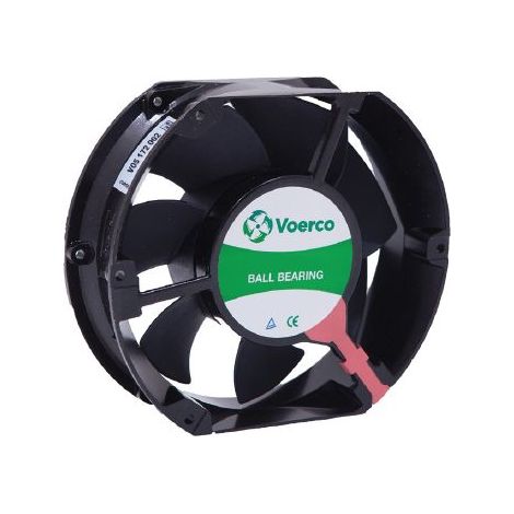 Ventilateur axial 230Vac 172X150X51 - débit d'air 361m3/h - 34W (1/2)