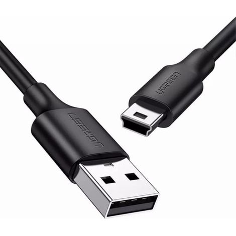 Câble USB-A mâle vers mini-USB mâle 5 broches (1,5 m) pour transfert de données et charge (1/5)