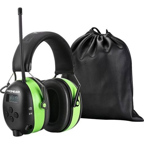 Casque de Protection Auditive – SNR 25–30 dB Arceau Réglable Coussinets Confortables – Anti-Bruit Chantier & Bricolage