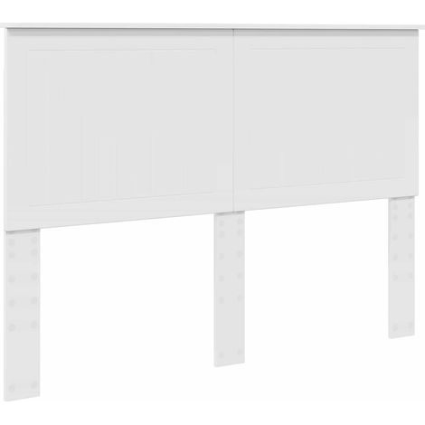 Maison Exclusive - Tête de lit avec tête de lit Blanc 140 cm Bois d'ingénierie