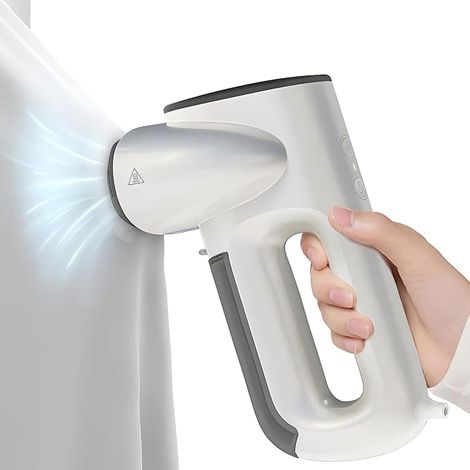 Handheld Garment Steamer with Suction, Compact and Foldable (1/5)