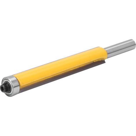 8-mm-Schaft-Fräser für Holzbearbeitung mit Kugellager, bündigfräser zum Trimmen (8 x 12,7 x 76,2 mm) (1/5)