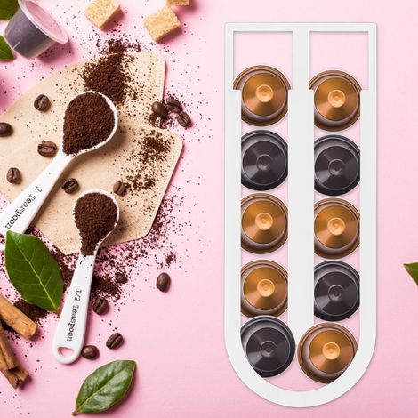 Étagère de rangement pour capsules de café, distributeur de capsules, support de rangement (1/5)