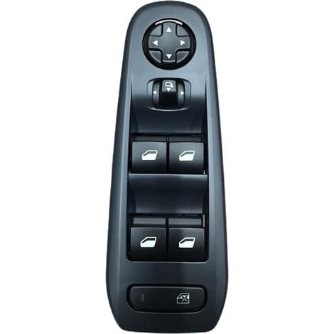 Lève-vitre électrique de voiture avec bouton poussoir compatible avec 408 308S 98074269ZD (1/4)