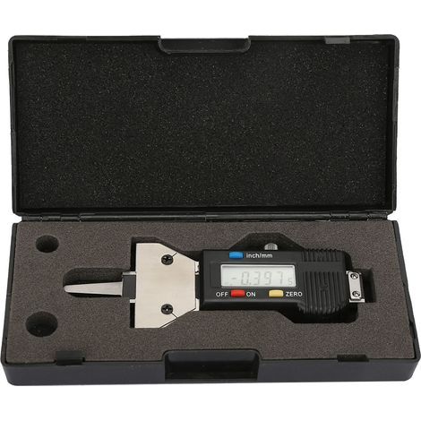 Jauge de Profondeur Digitale pour Pneus 0‑25mm Mesure LCD Précision 0.01mm Tester Outil Contrôle (1/5)