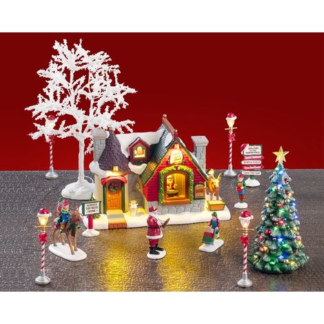 Santa's Snack Shack Set con fuente de alimentación 4.5V Cód. 56674 (1/2)