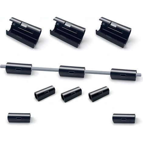 40 Pièces Clips CâBle Organisateur Auto-AdhéSifs, Clips Pour Organisateurs De CâBles, Supports Gestion CâBles Clips Rangement De CâBles, Pour Bureau Et Maison. (01 Small) (1/4)