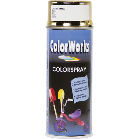 Vernice spray effetto cromato 400ml Oro cromato