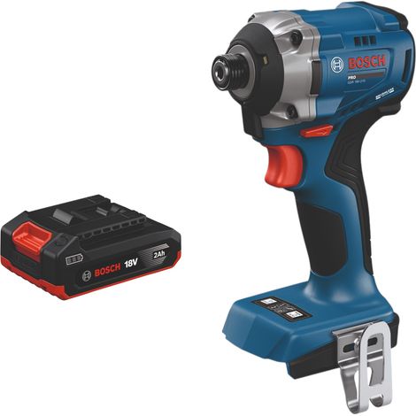 Visseuse à chocs sans fil Bosch GDS 18V-330 HC Professional 18 V 330 Nm 1/2" sans balais + 1 batterie 2,0 Ah - sans chargeur (1/5)