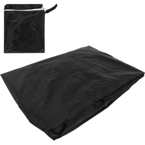 Housse de protection imperméable pour barbecue à gaz en polyester (L, noir) (1/5)