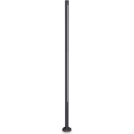 Ideal Lux JEDI 160cm LED Outdoor Poller Anthrazit, 3000K, IP65, Nicht dimmbar