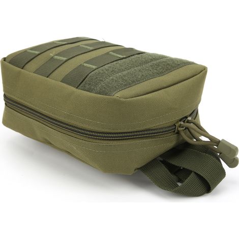 Pochette de voyage pour le camping, sac à main portable multifonctionnel, petit sac de rangement pour outils, idéal pour la randonnée et la chasse. (1/5)