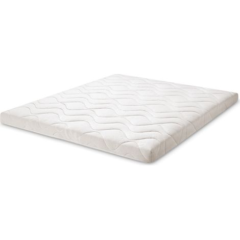 Topper Natura Latex Weiß 100x200 cm – Höhe 8 cm